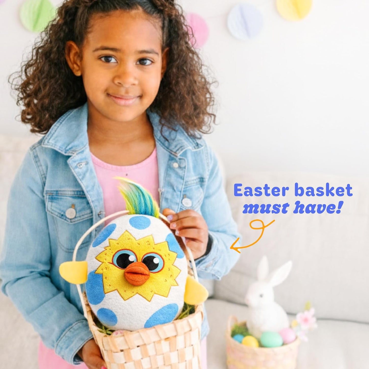 available in three kid-friendly colors: egg blue, egg pink, and egg teal