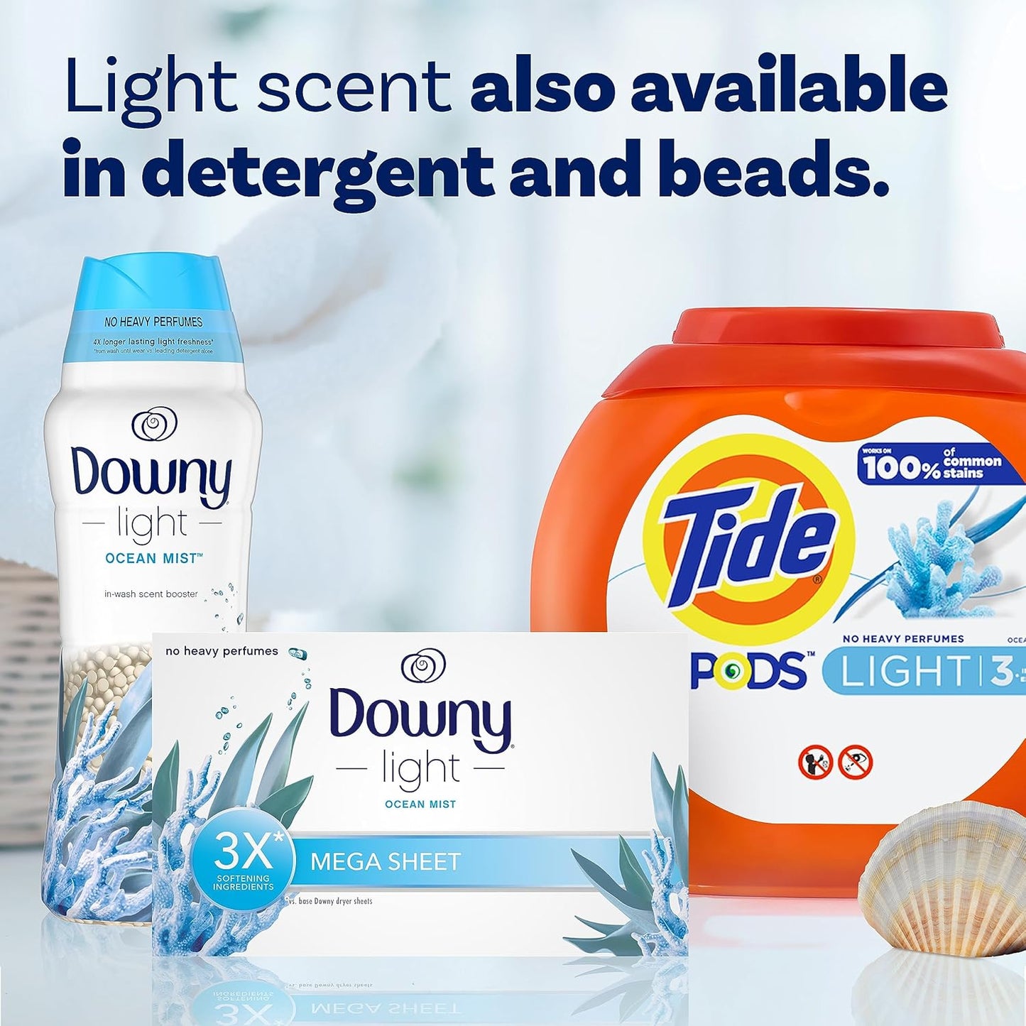 available in two scent variants: ocean mist and white lavender