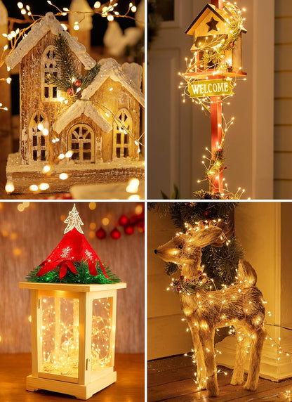 available in warm white (3000k), pure white, multicolor, and pink, in 1-pack and 2-pack configurations