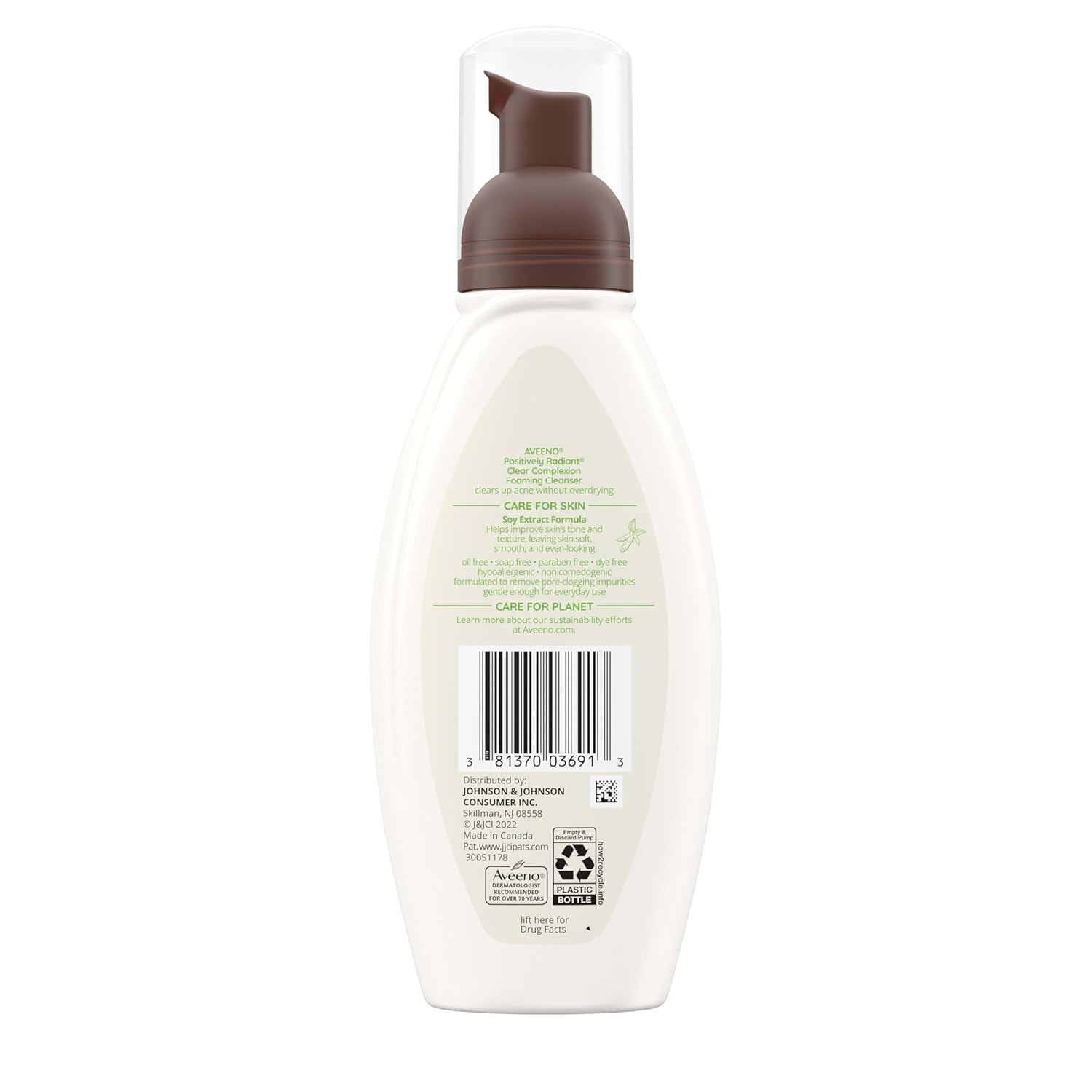 Aveeno Clear Complexion Teen Acne Cleanser – Gentle, Dermatologist-Approved Face Wash for Young Skin