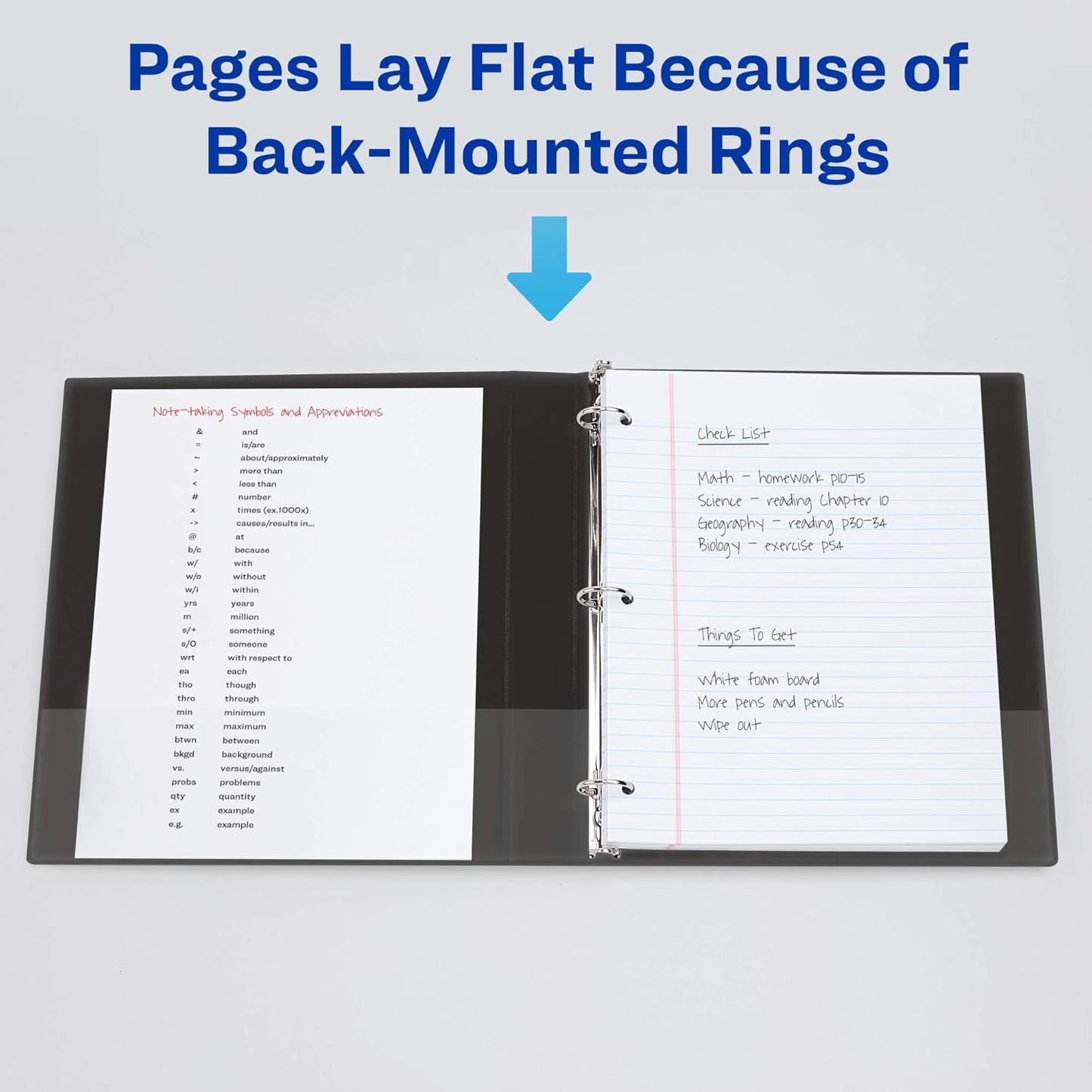 Avery Heavy-Duty View 3 Ring Binder for Sensitive Document Storage, Split-Resistant DuraEdge Sides to Protect Pages