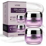 [Brand Name] 24K Gold & Collagen Cream – Mindful Nightly Skincare Ritual for Women, Hydrating Anti-Aging Moisturizer