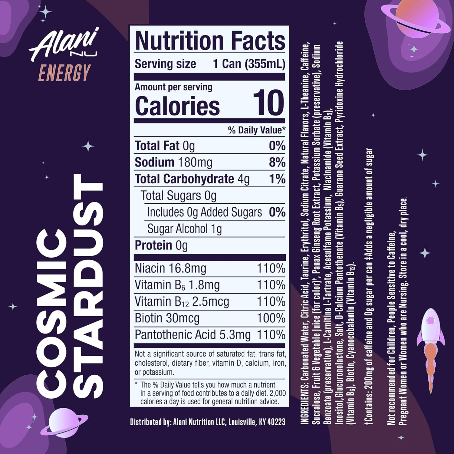 b-vitamin complex featuring b3 (niacinamide), b5, b6, and b12 for sustained energy metabolism