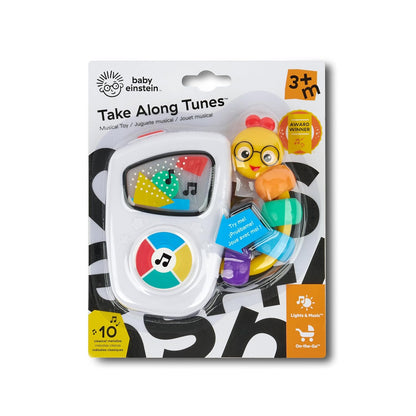 Baby Einstein Take Along Tunes Musical Toy, Nursery and Playroom Classic Music Player for Babies 3 Months Plus