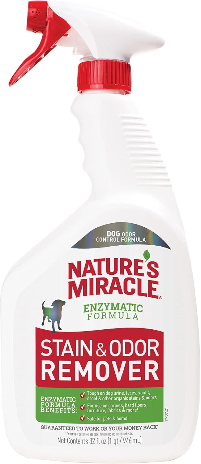 bacteria-based enzymatic formula that activates on contact with organic pet messes