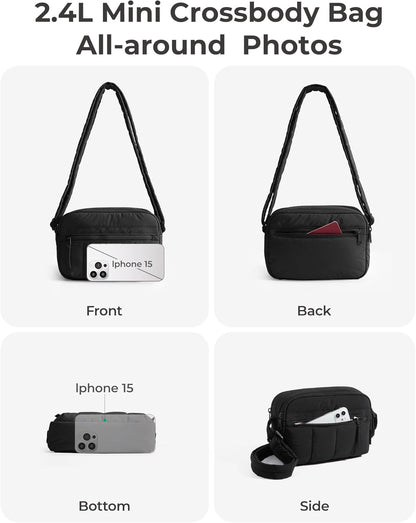 BAGSMART Crossbody Purse Gift for Women – Stylish RFID Travel Bag for Birthday and Mother's Day