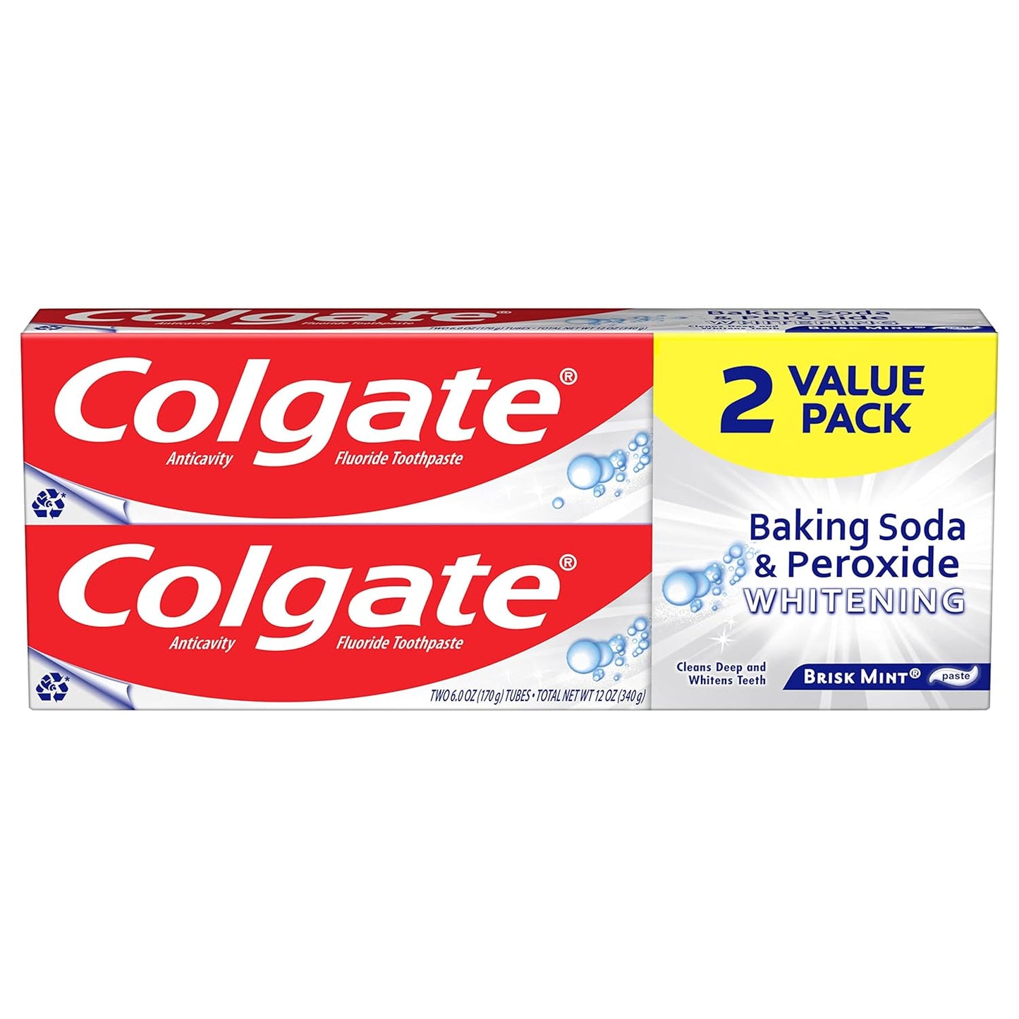 baking soda and hydrogen peroxide dual-action formula