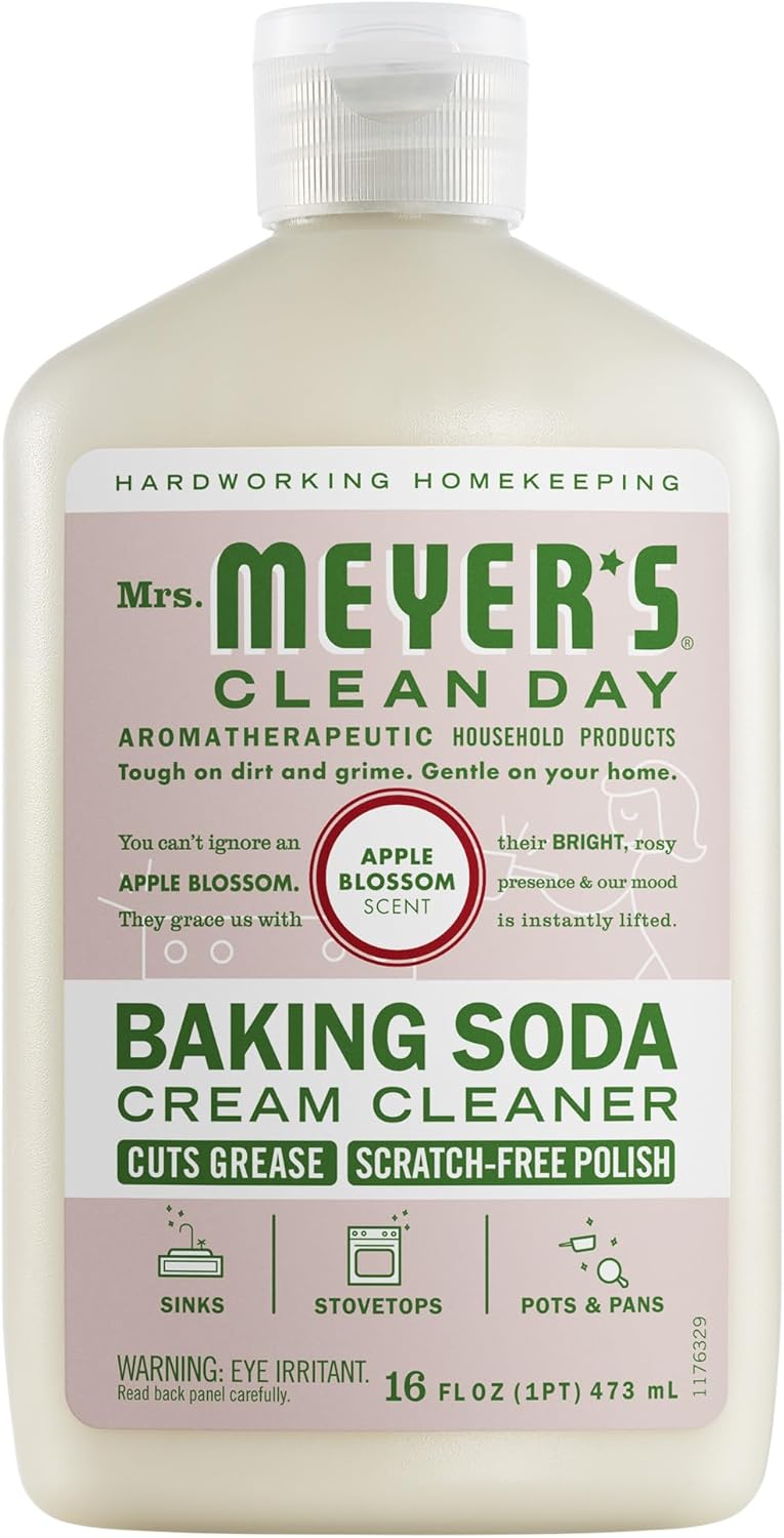 baking soda-powered cream formula for scrubbing tough grime