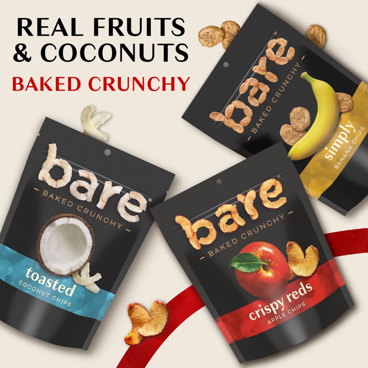 Bare Crunchy Apple Chips Cinnamon Apple – Mindful Bedtime Snack for a Calming Wind-Down Routine