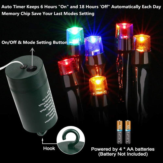battery powered by 4 aa batteries (portable, cord-free)