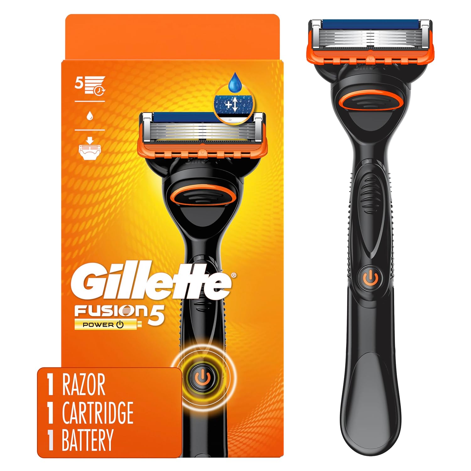 battery-powered handle with micro-pulse vibration technology