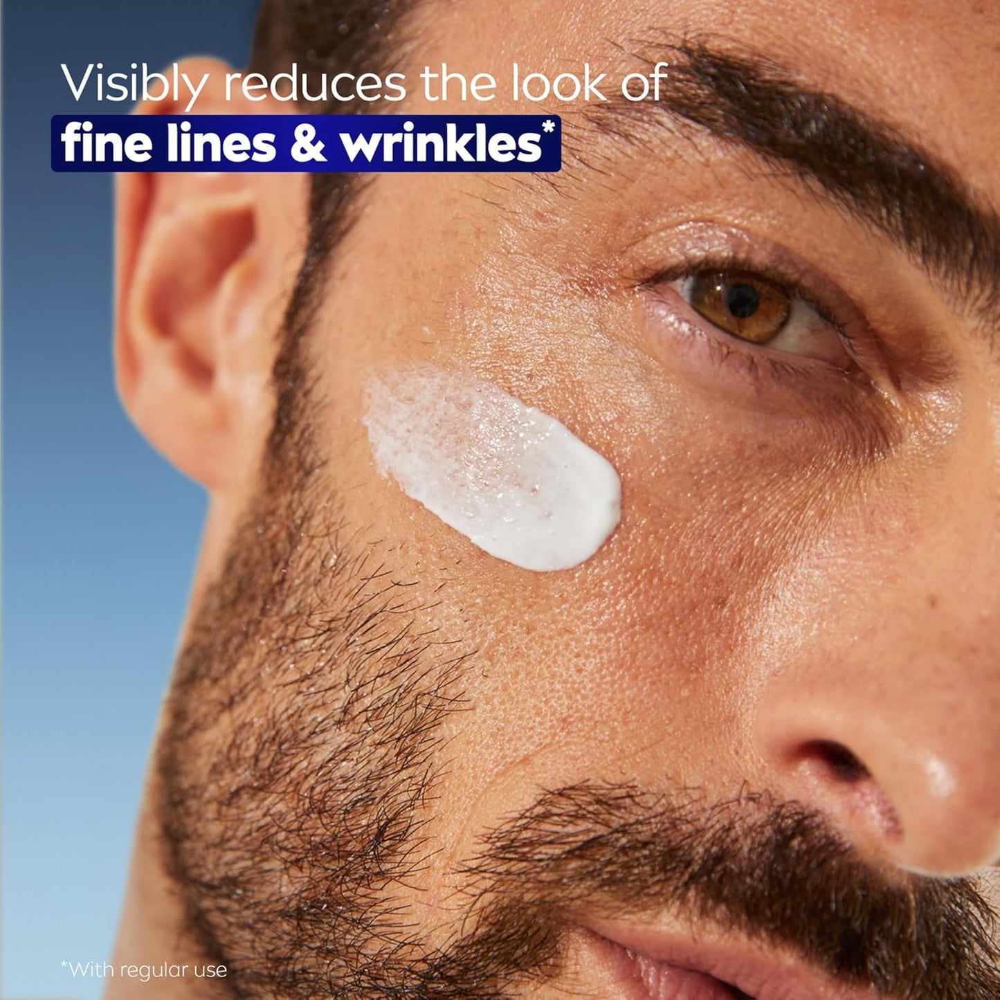 beard-friendly formulation that does not weigh down or dry facial hair