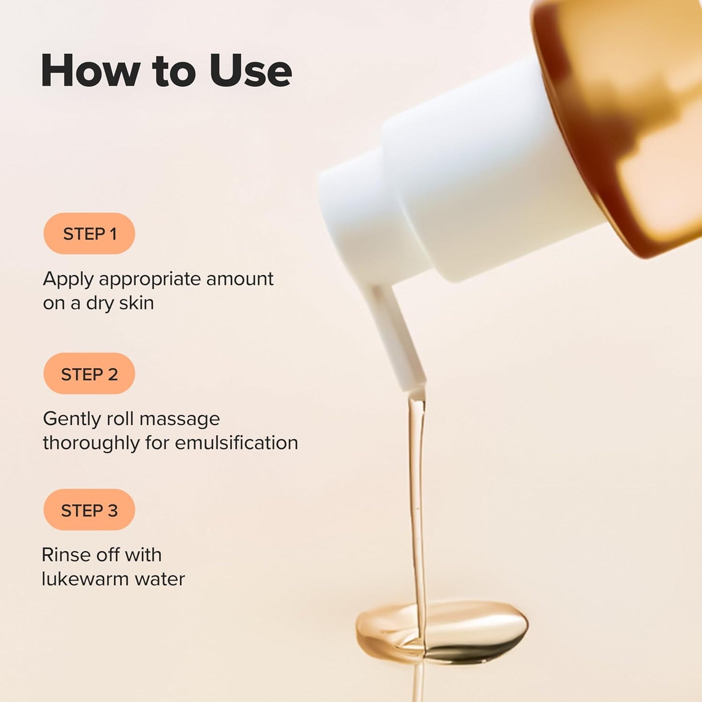 Beauty of Joseon Ginseng Cleansing Oil – Evening Skincare Ritual, Gentle Oil Cleanser for Sensitive and Acne-Prone Skin
