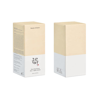 Beauty of Joseon Glow Deep Serum Rice Alpha-Arbutin for Nightly Wind-Down Skincare Ritual, Fragrance-Free Brightening Treatment 30ml