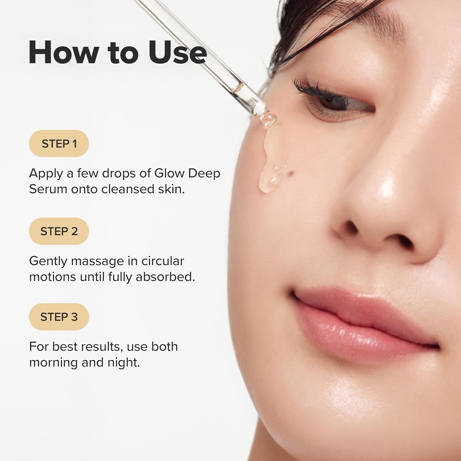 Beauty of Joseon Glow Deep Serum Rice Alpha-Arbutin for Nightly Wind-Down Skincare Ritual, Fragrance-Free Brightening Treatment 30ml