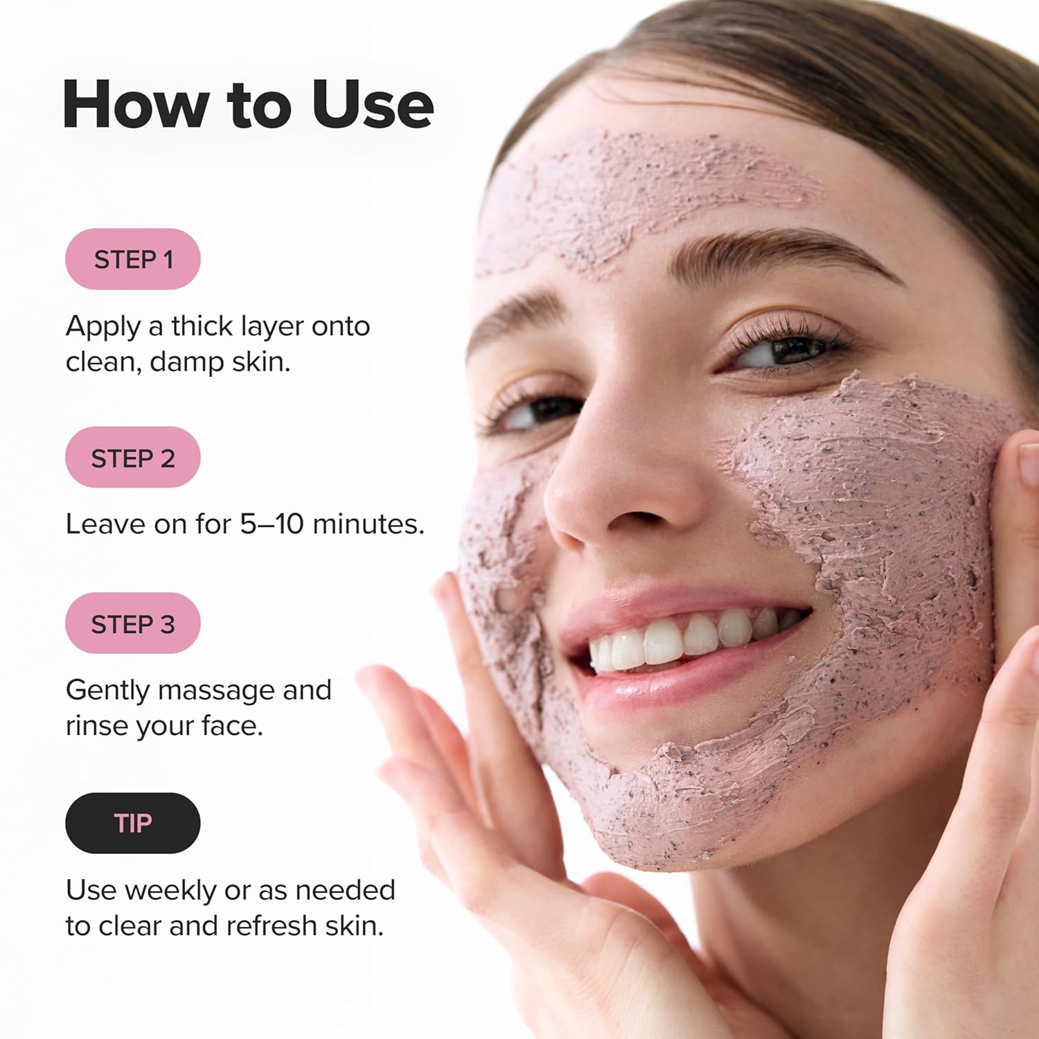Beauty of Joseon Red Bean Pore Refreshing Mask – Thoughtful Birthday Gift for Her, Korean Skincare Clay Mask for Pore Care