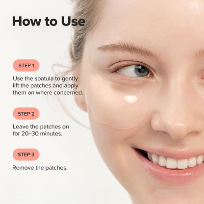 Beauty of Joseon Revive Eye Patch with Ginseng and Retinal – Thoughtful Birthday Gift for Her and Him, Travel-Ready Under Eye Puffiness Treatment