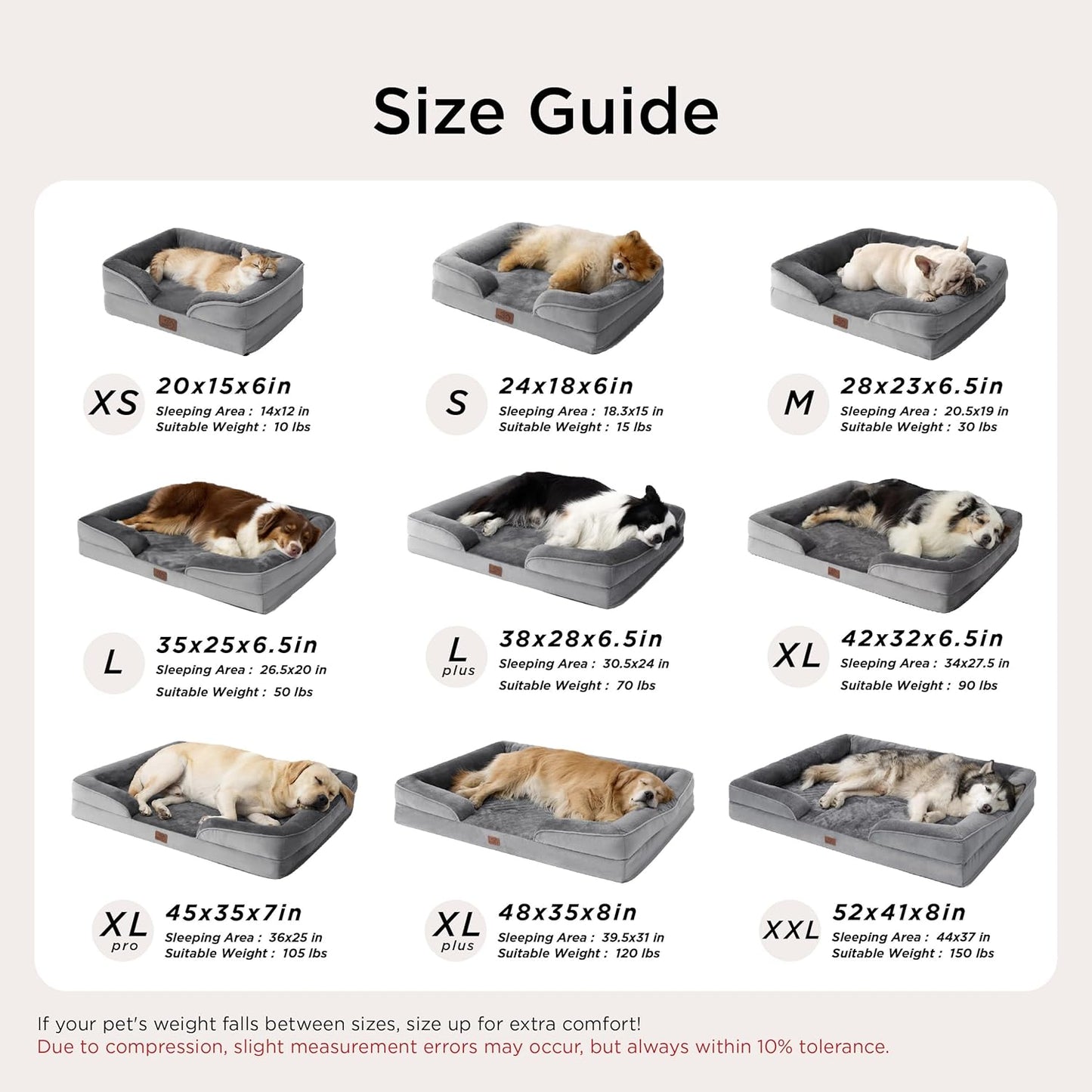 Bedsure CertiPUR-US Orthopedic Dog Bed – Non-Toxic Rest Surface for Family Homes