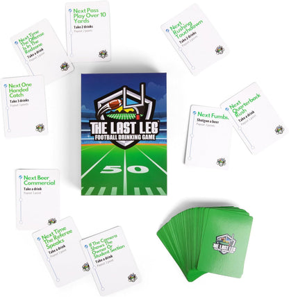 Beer Pressure The Last Leg - Mood-Boosting Card Game for Social Wellness Nights, Recharge with Friends Around the Big Game