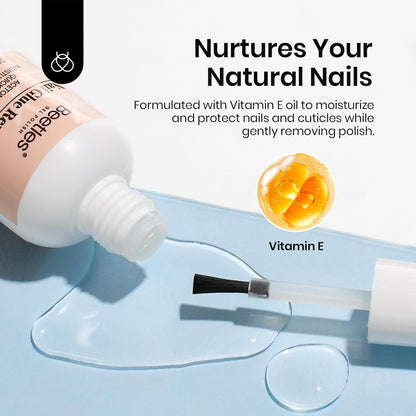 Beetles Cruelty-Free Chrome Gel Duo | Gentle Soak-Off System with Clean Ingredients for At-Home Confidence