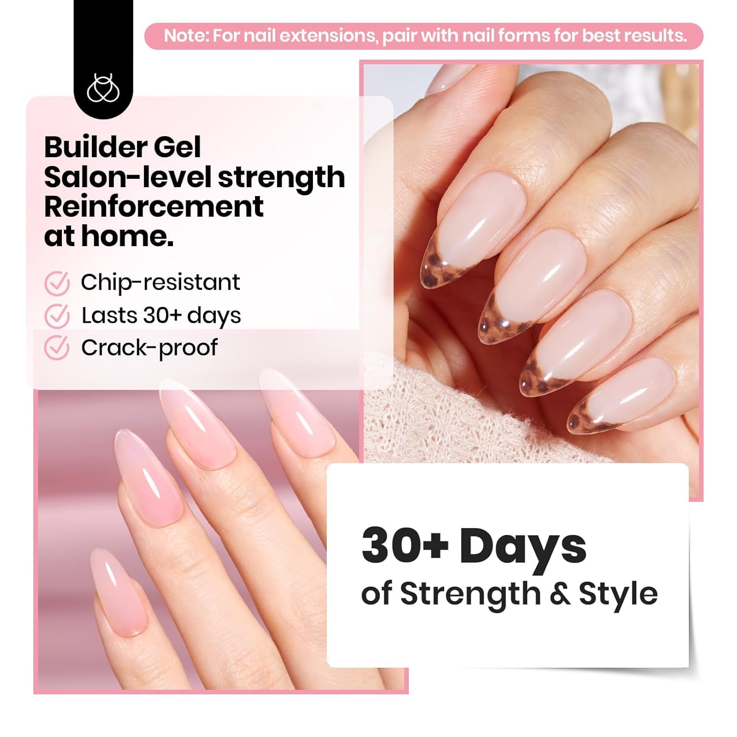 Beetles HEMA-Free Builder Gel – Gentle At-Home Nail Care Ritual for Sensitive Nails