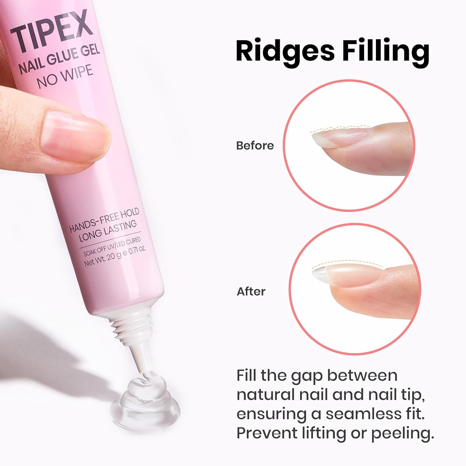 Beetles Tipex Lite Gel Glue – Home Office Nail Tech Setup for Faster DIY Manicure Sessions