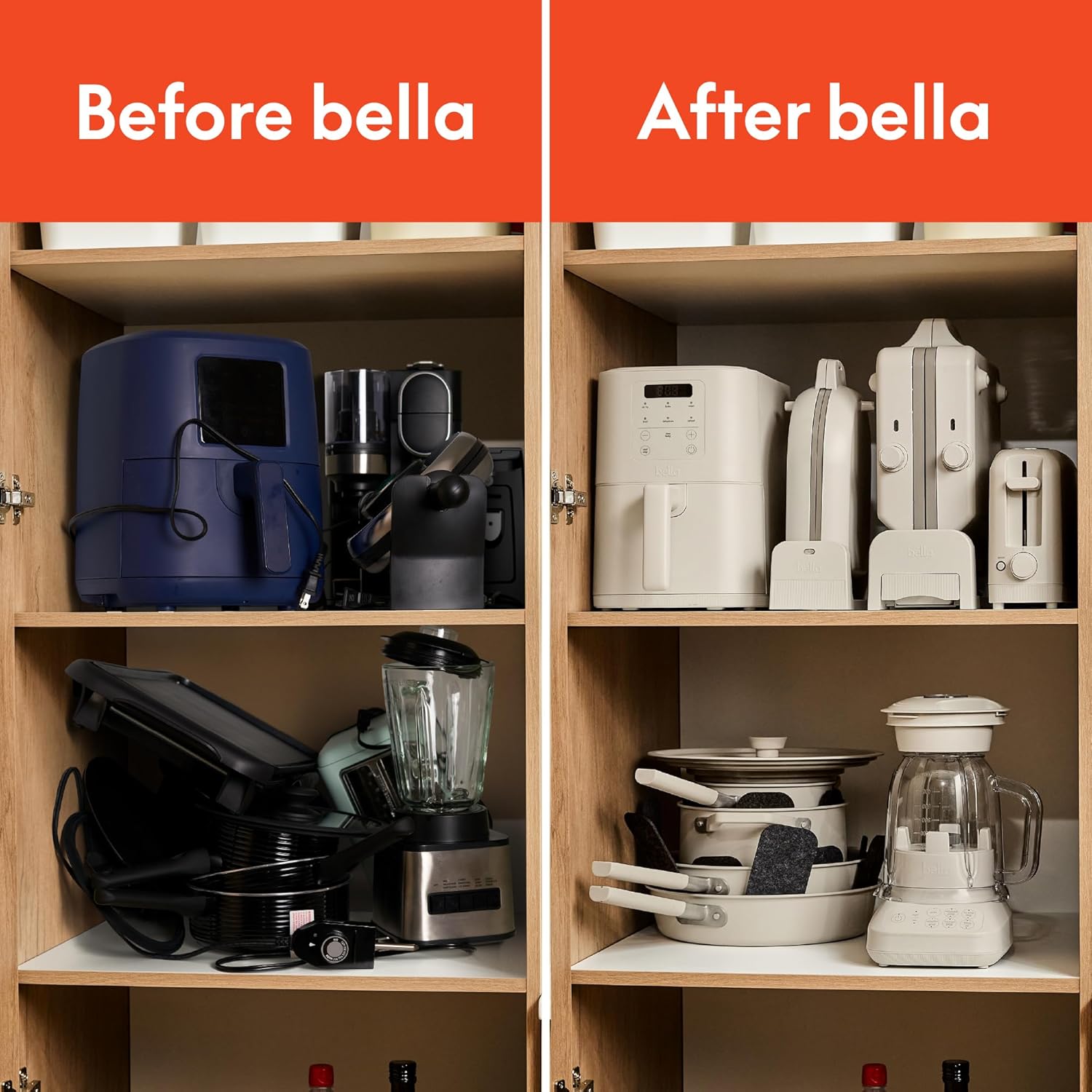 bella 2 Slice Slim Toaster – Fits-Anywhere™ Countertop for Minimalist Kitchens