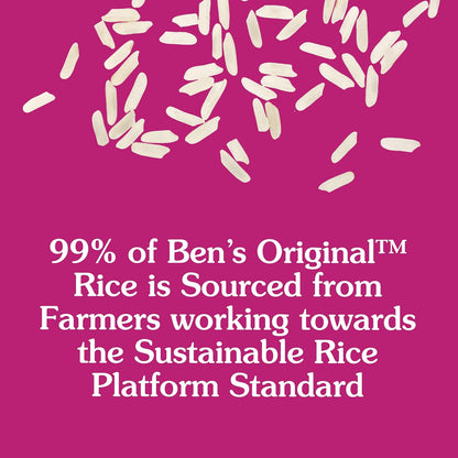 BEN'S ORIGINAL Long Grain White Rice – 10 lb Pantry Staple for Sunday Family Dinners and Holiday Tables