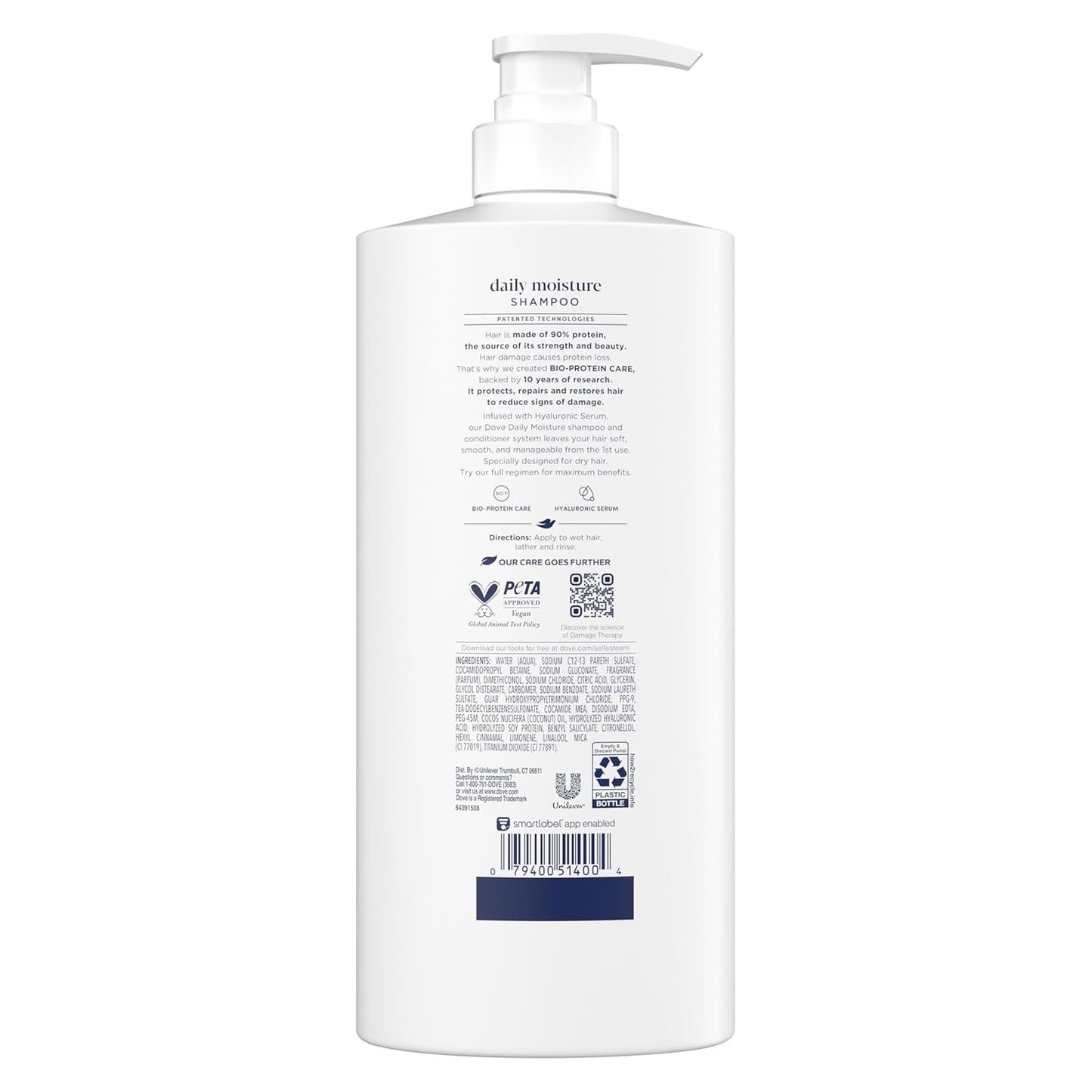 bio-protein care technology delivering 1 trillion protein strength builders per wash