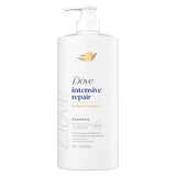 Dove Shampoo Intensive Repair for Damaged Hair – Nightly Self-Care Shampoo for Color-Treated Strands, Bathroom Vanity Essential
