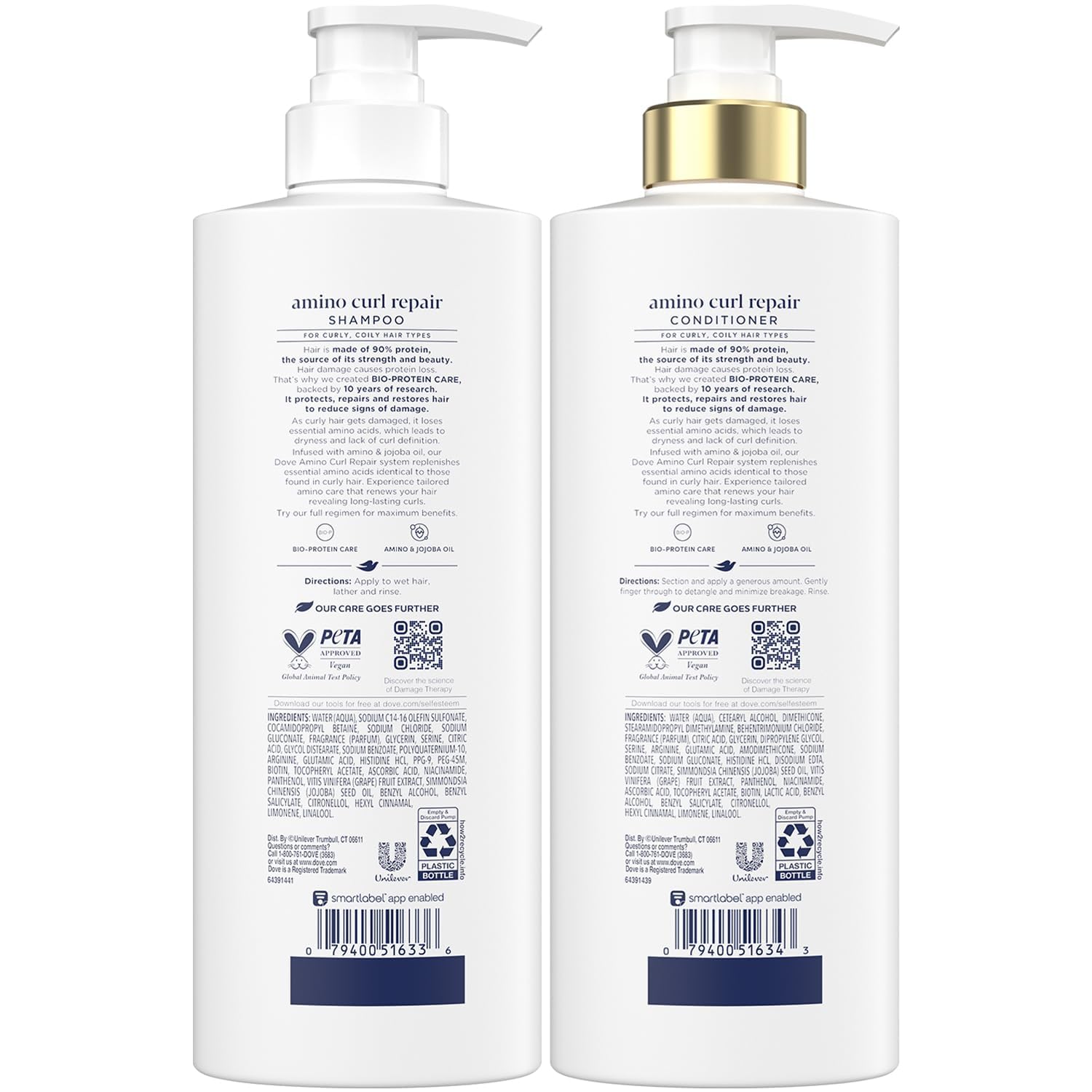 bio-protein care technology that replenishes protein builders during each wash