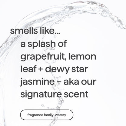 biodegradable formula built on plant-based cleansers