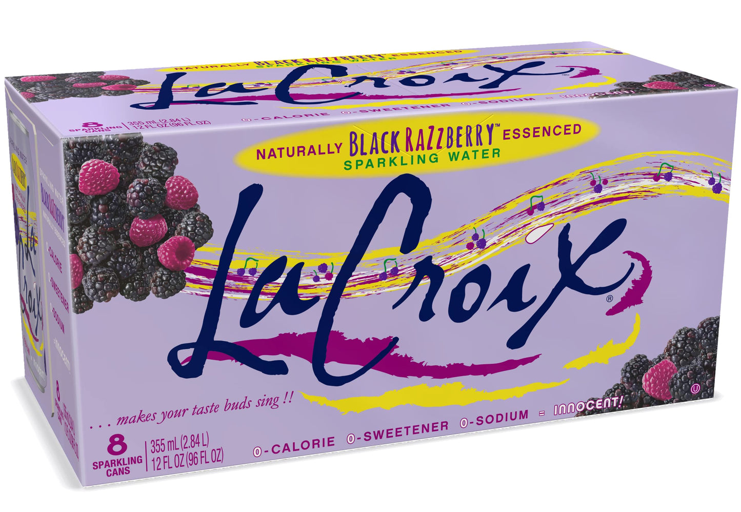Black Razzberry - Pack of 8