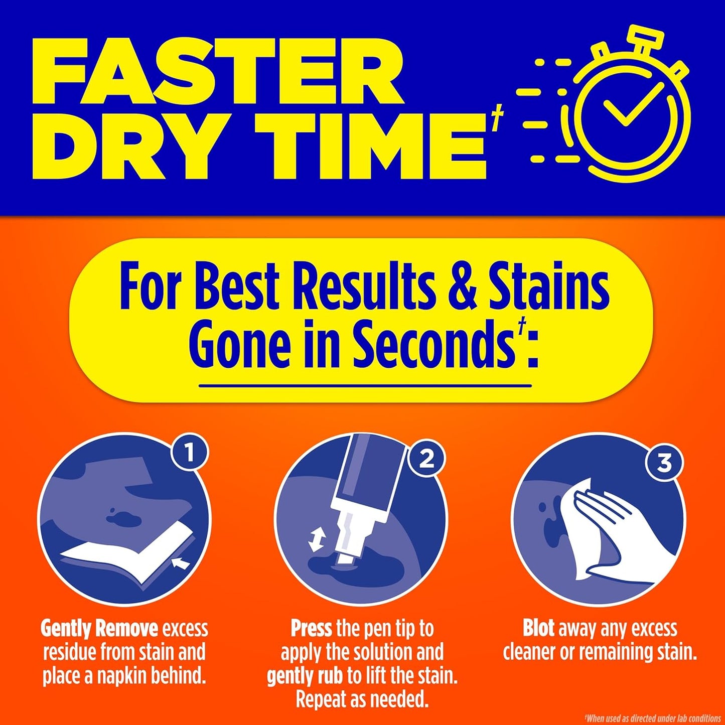 bleach-free cleaning formula that requires no rinsing or wiping and leaves no residue