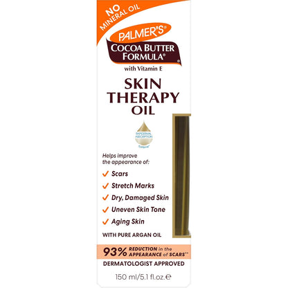 blend of cocoa butter, pure argan oil, and vitamin e for deep moisturizing and antioxidant support