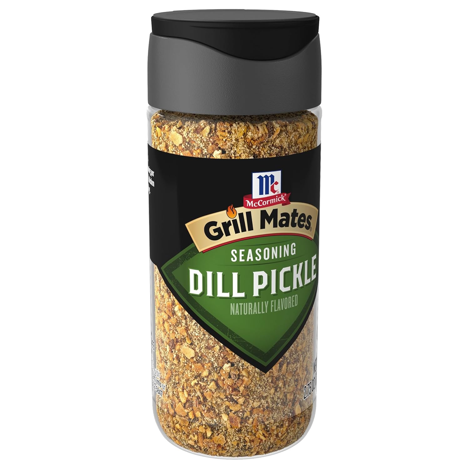 blend of onion, garlic, dill seed, and black pepper in a single shaker