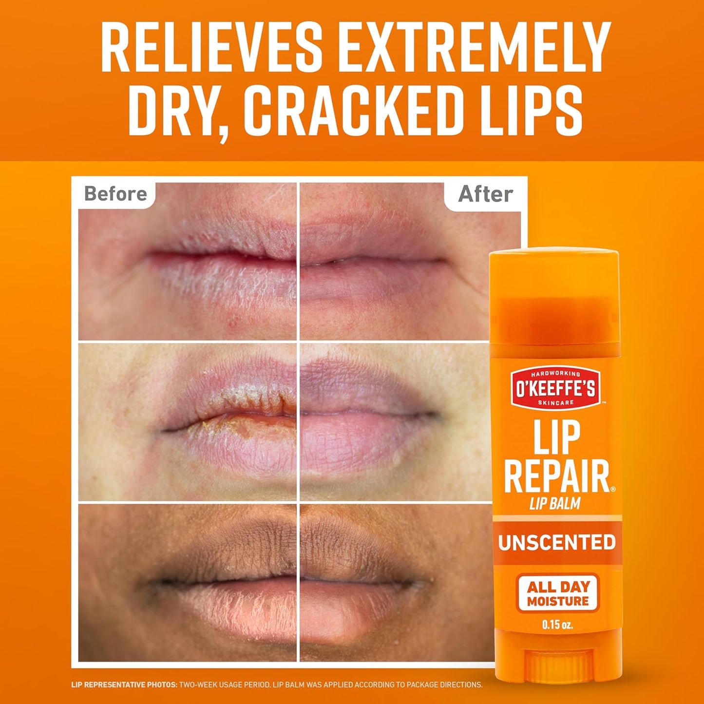 blend of seven moisturizing ingredients including beeswax, sweet almond oil, shea butter, and dimethicone
