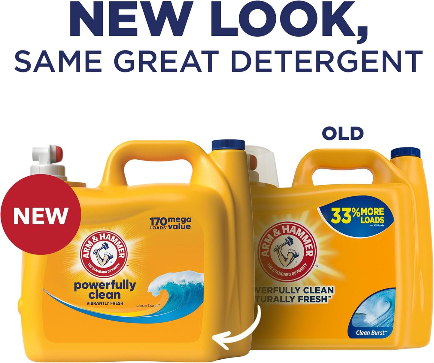 blended with arm & hammer baking soda for deep cleaning and odor neutralization