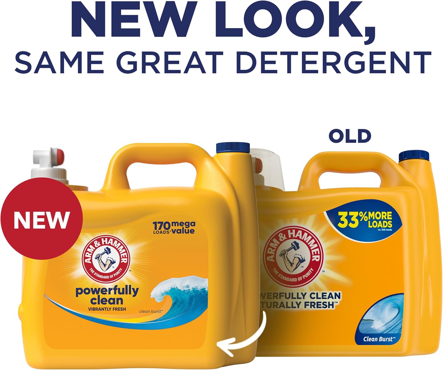 blended with arm & hammer baking soda for deep cleaning and odor neutralization