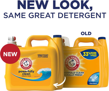 blended with arm & hammer baking soda for deep cleaning and odor neutralization