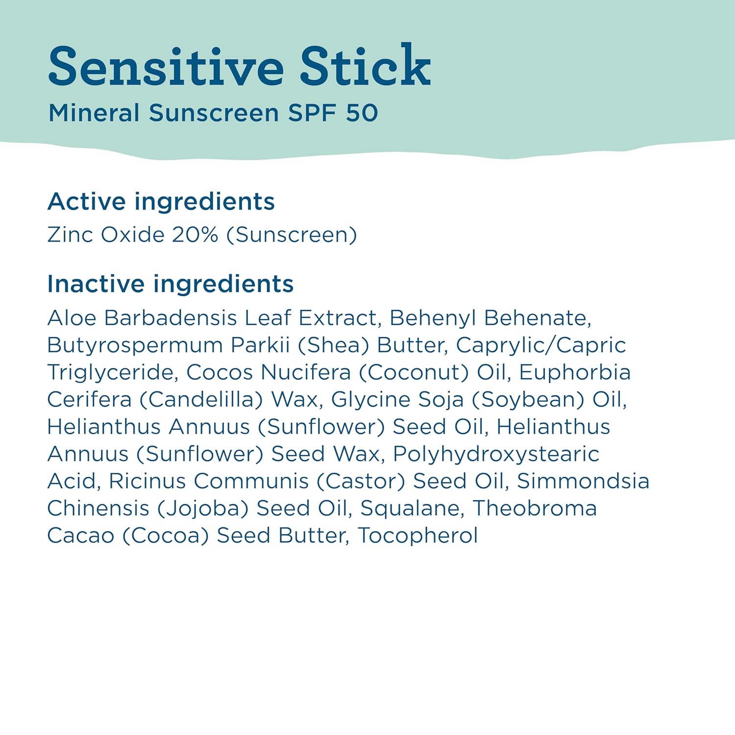 BLUE LIZARD Sensitive Mineral Sunscreen Stick – Kid-Friendly SPF 50+ for Playground, Camp, and Field Trips