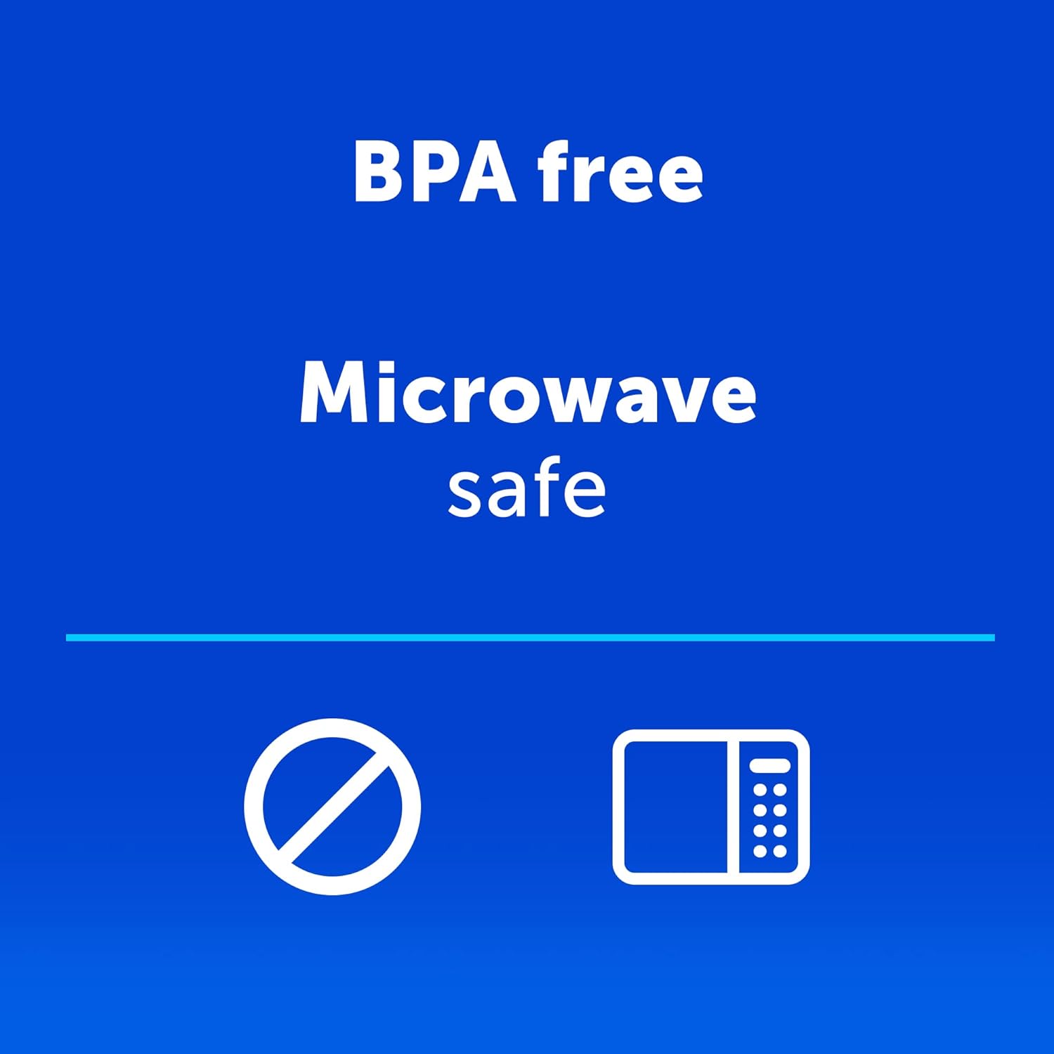 blue tint for quick visual identification among freezer contents