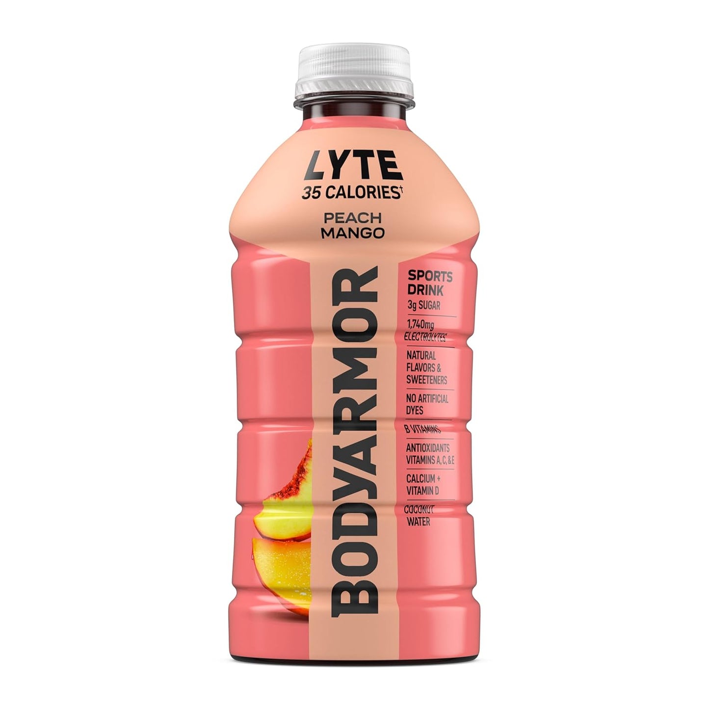 BODYARMOR LYTE Electrolyte Drink for Post-Workout Hydration and Daily Wellness Routine, 28 Fl Oz Bottles (15 Pack)
