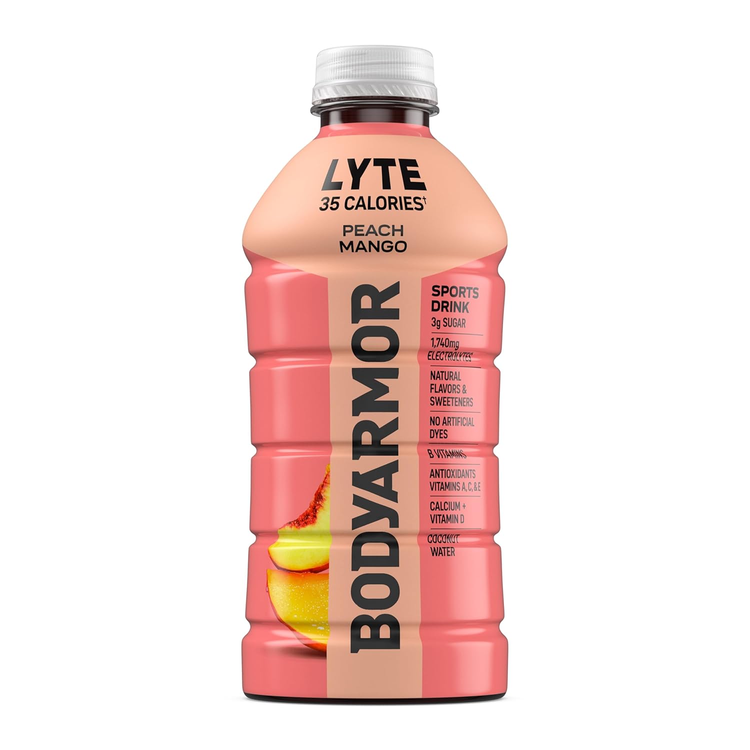 BODYARMOR LYTE Electrolyte Drink for Post-Workout Hydration and Daily Wellness Routine, 28 Fl Oz Bottles (15 Pack)