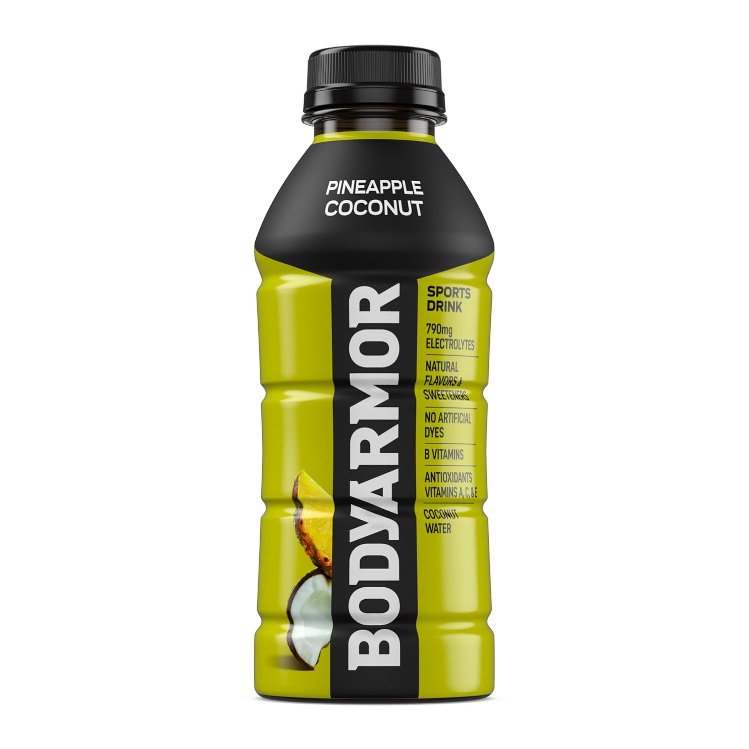 BODYARMOR Pineapple Coconut Sports Drink – Desk-Side Hydration for Long Workdays and Focused Afternoons, 12-Pack