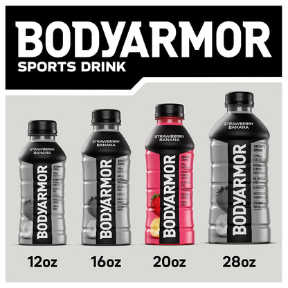 BODYARMOR Sports Drink – Daily Hydration Ritual for Clean-Label Wellness Seekers, Coconut Water Electrolyte Beverage