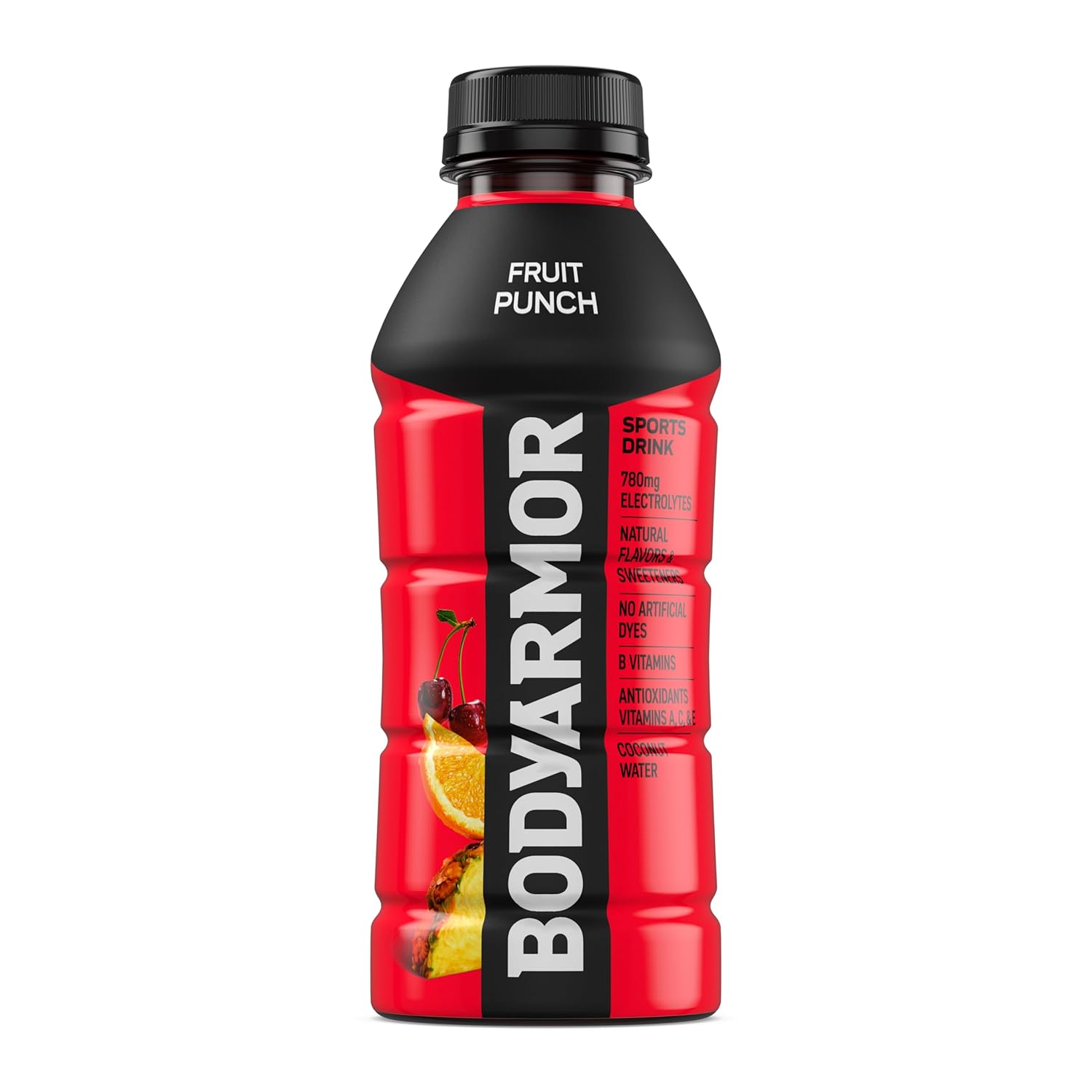 BODYARMOR Sports Drink Fruit Punch – Natural Hydration for Youth Soccer, Basketball, and Little League Practices