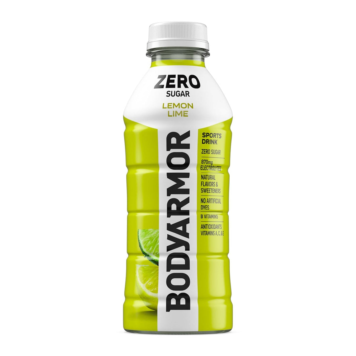 BODYARMOR ZERO Sugar Lemon Lime – Calming Sugar-Free Hydration for Mindful Daily Wellness Routines