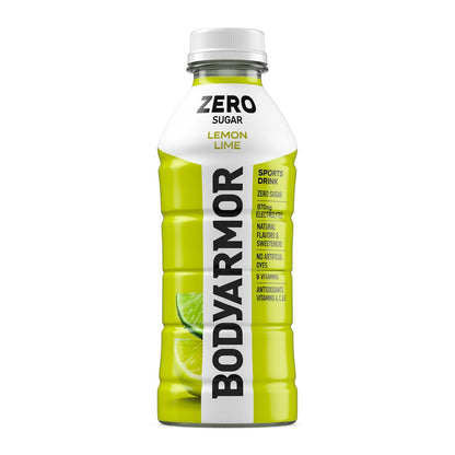 BODYARMOR ZERO Sugar Lemon Lime – Calming Sugar-Free Hydration for Mindful Daily Wellness Routines