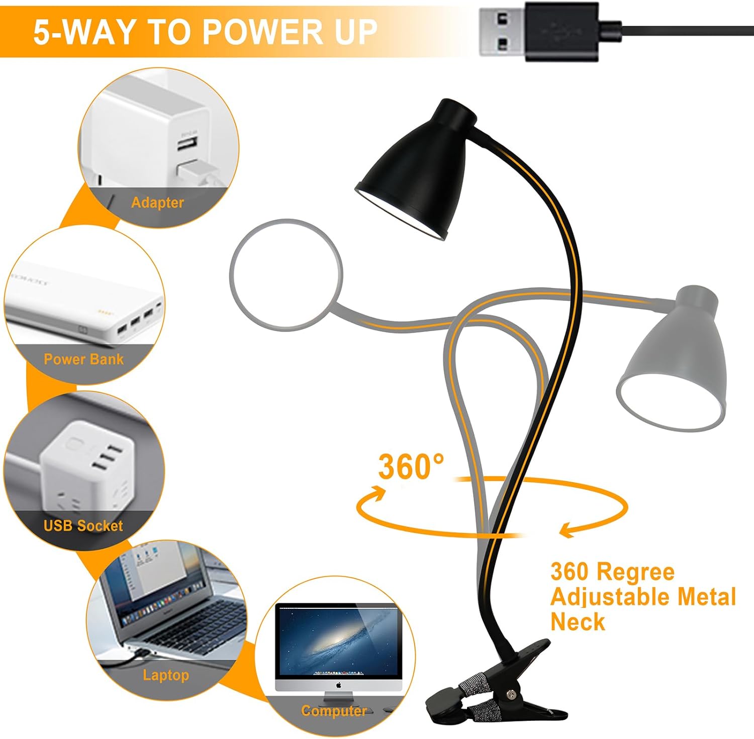 BOHON LED Desk Lamp – Thoughtful Housewarming Gift for Her, Color Customizable for First Apartment